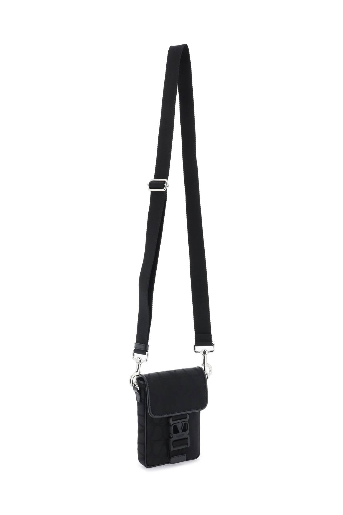 Black Iconographe Mini Crossbody Bag  - Black