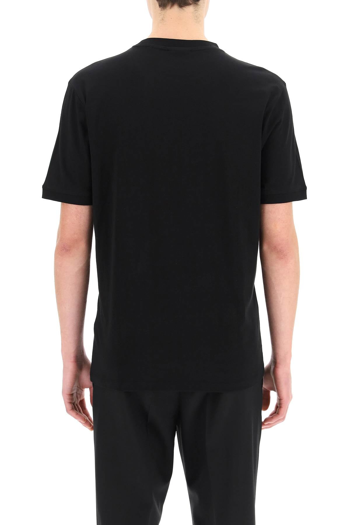 Diragolino Logo T-shirt  - Black