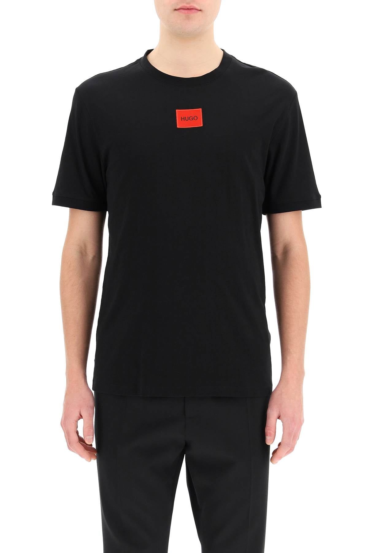 Diragolino Logo T-shirt  - Black