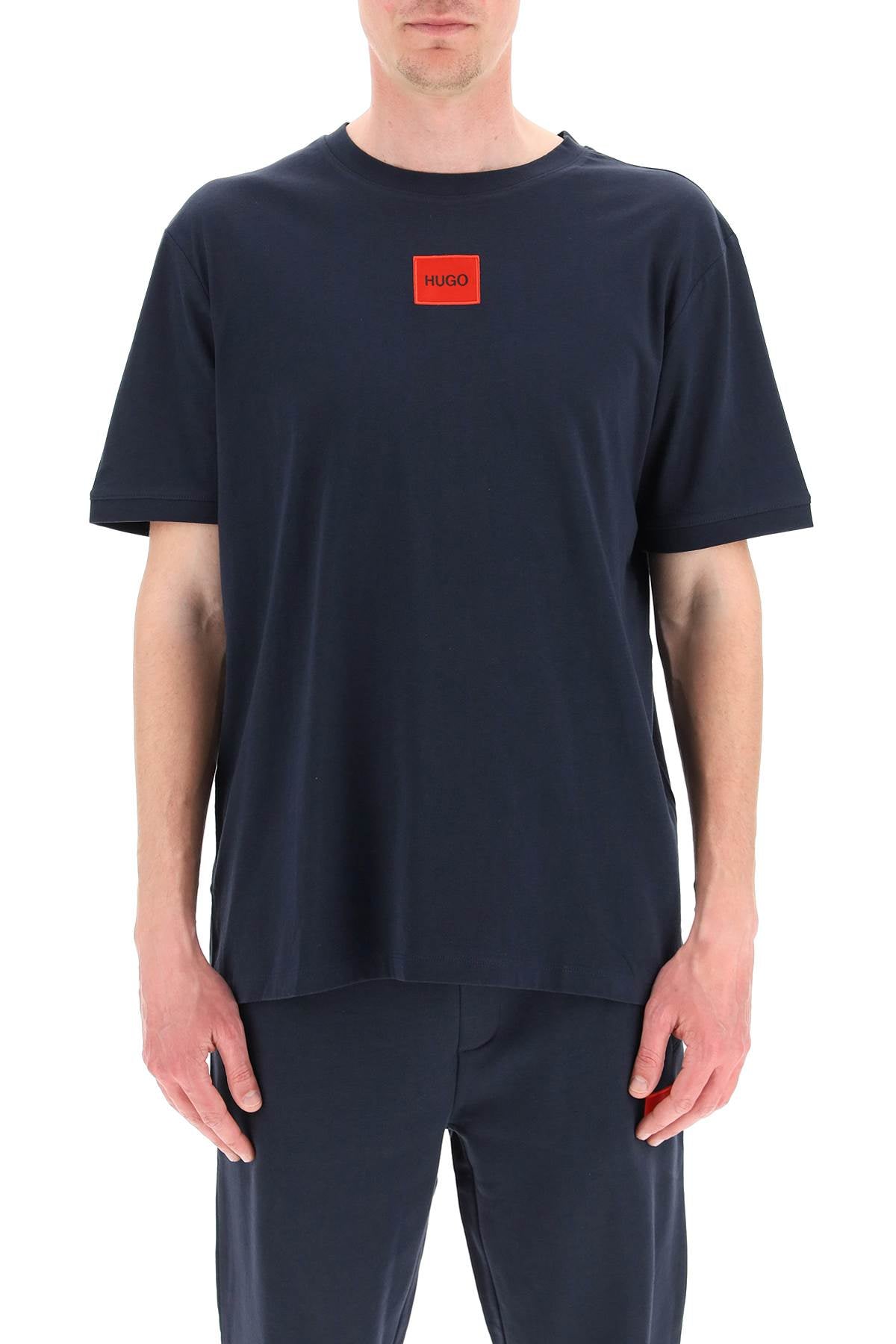 Diragolino Logo T-shirt  - Blue