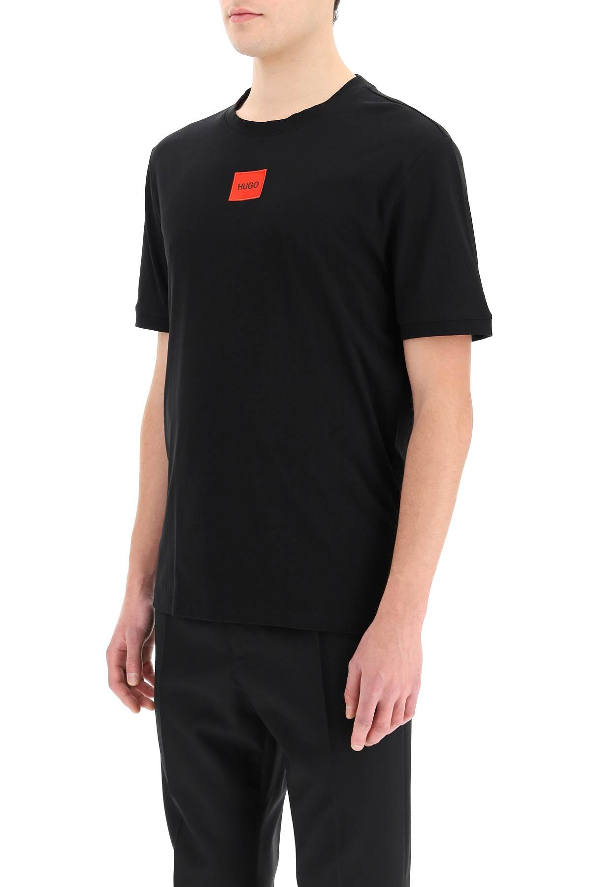 Diragolino Logo T-shirt  - Black