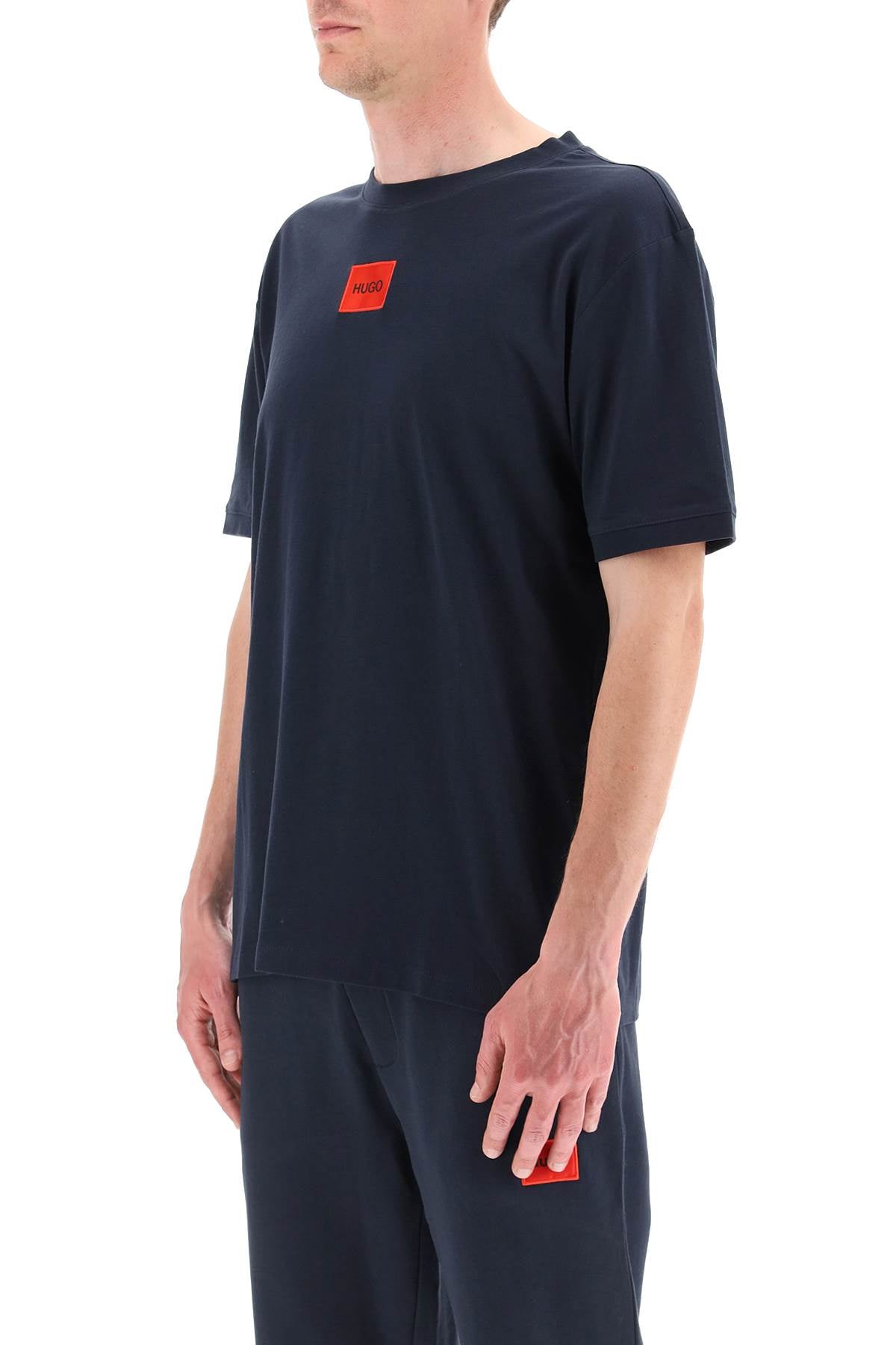 Diragolino Logo T-shirt  - Blue