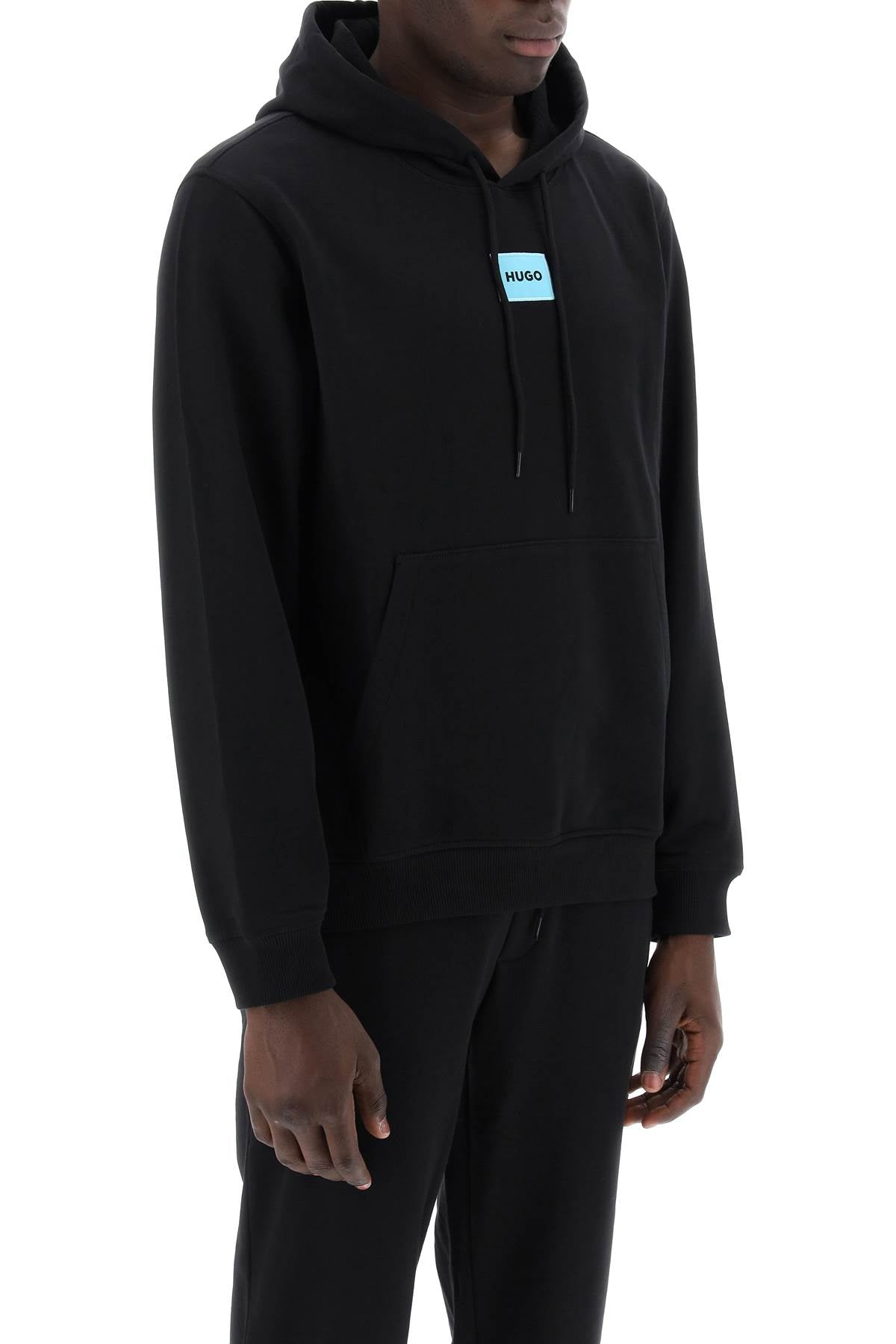 Daratschi Logo Patch Hoodie  - Black