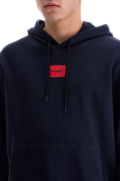 Logo Patch Hoodie  - Blue