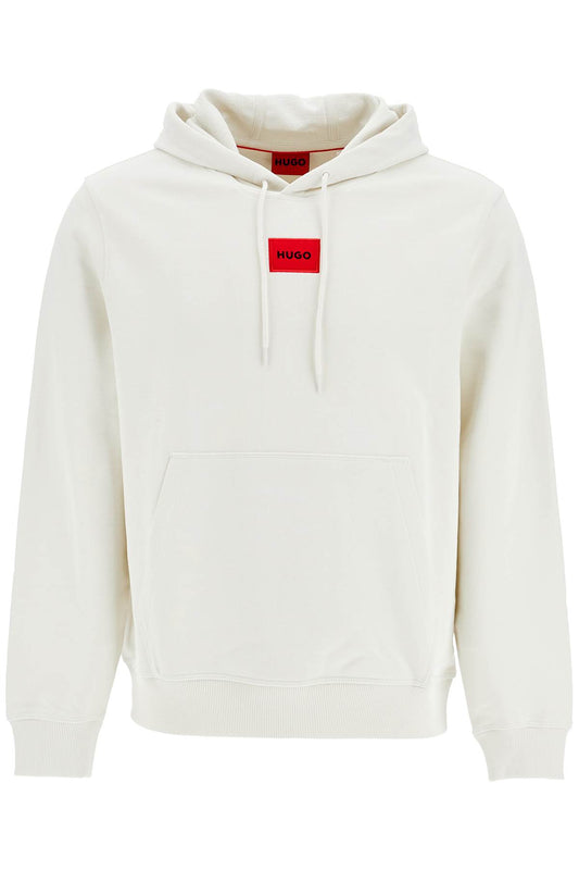 Logo Patch Hoodie  - White