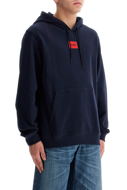 Logo Patch Hoodie  - Blue