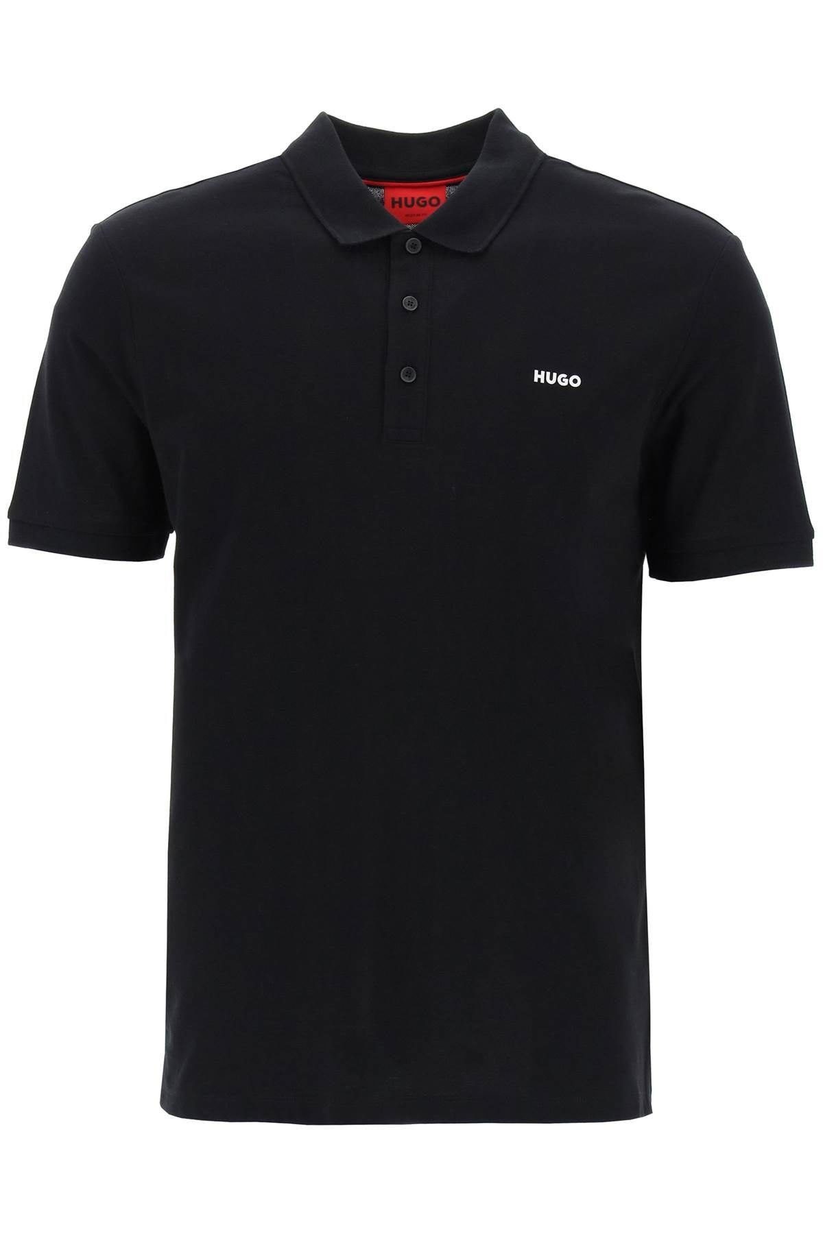 Cotton Piquã© Donos Polo Shirt  - Black