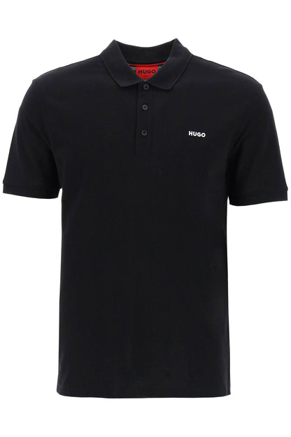 Cotton Piquã© Donos Polo Shirt  - Black