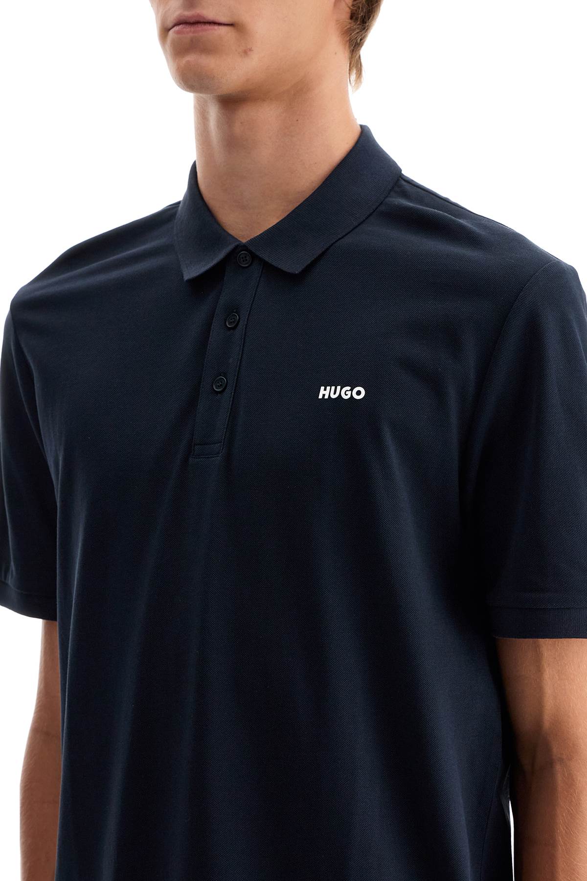 Cotton Piquã© Donos Polo Shirt  - Blue