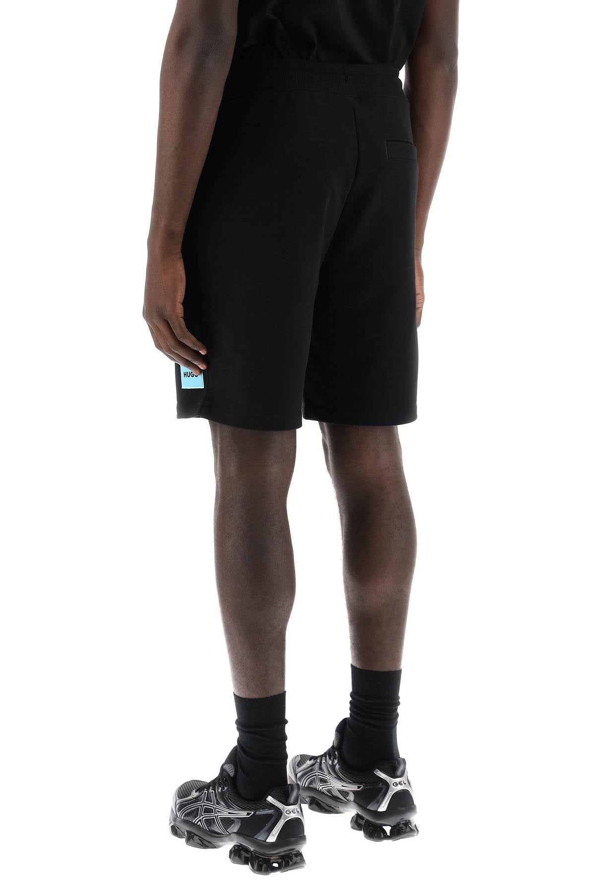 Diz Sweat Shorts  - Black