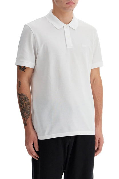 Organic Cotton Pallas Polo Shirt  - White