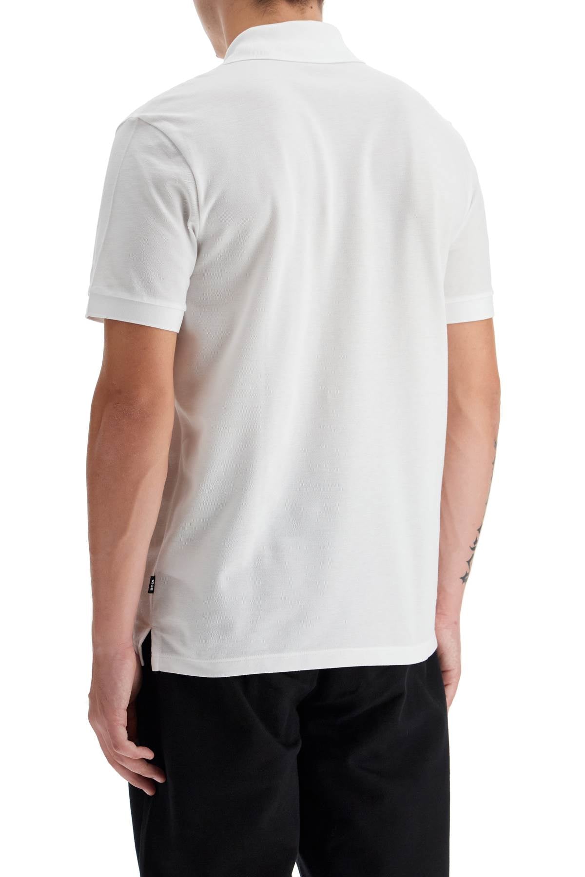 Organic Cotton Pallas Polo Shirt  - White