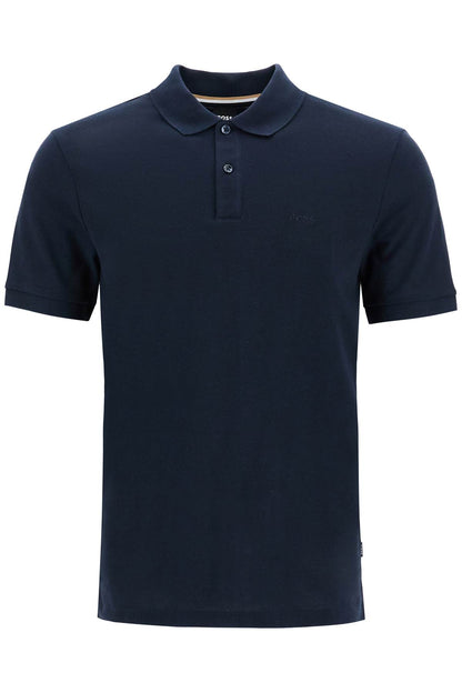 Organic Cotton Pallas Polo Shirt  - Blue