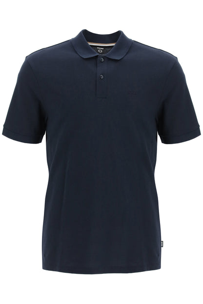 Organic Cotton Pallas Polo Shirt  - Blue