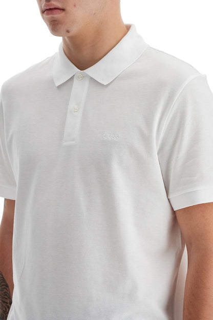 Organic Cotton Pallas Polo Shirt  - White