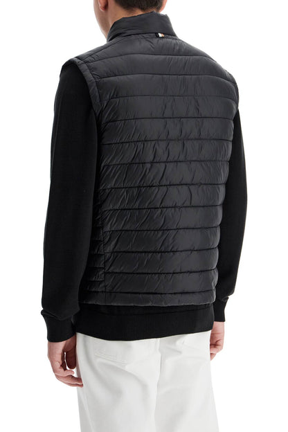 Foldable Padded Vest  - Black