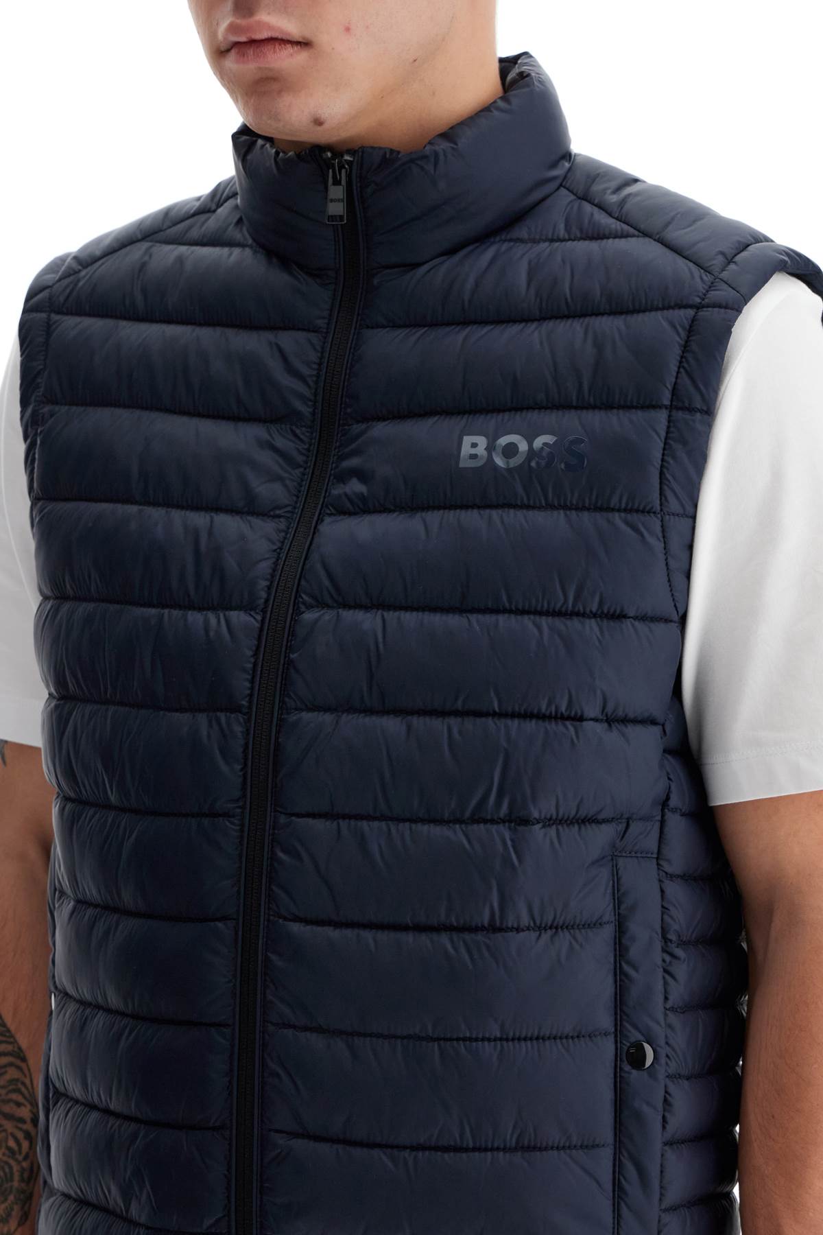 Foldable Padded Vest  - Blue