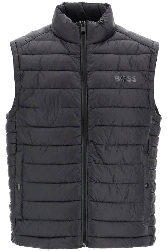 Foldable Padded Vest  - Black