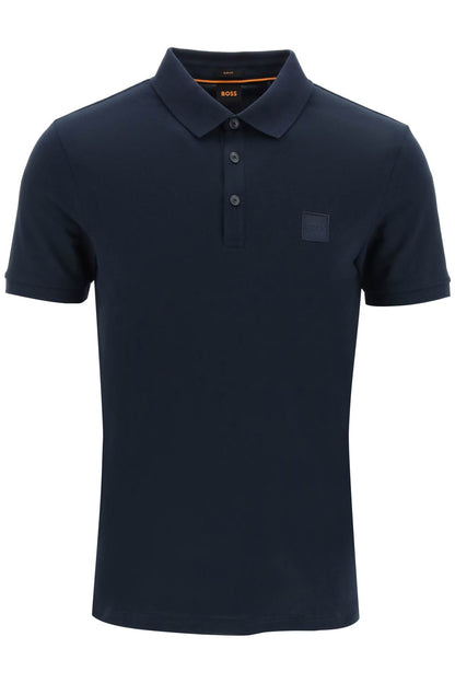 Slim Fit Passenger Polo Shirt  - Blue