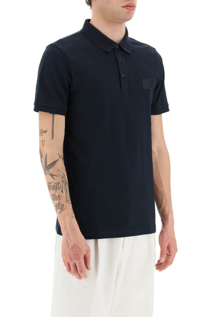 Slim Fit Passenger Polo Shirt  - Blue