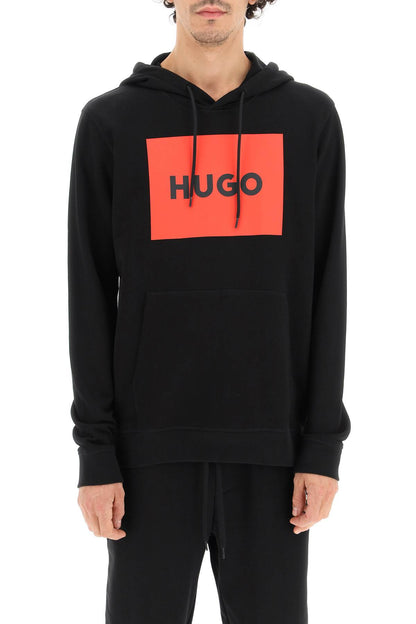 Logo Graphic Hoodie  - Black