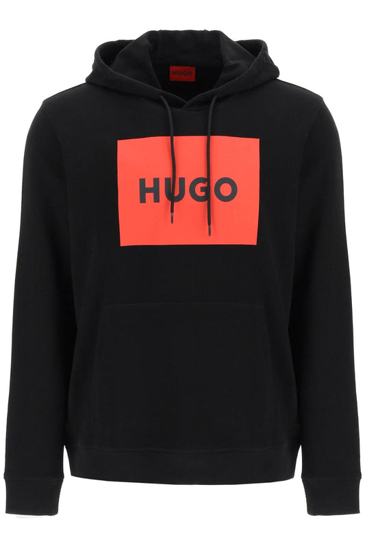 Logo Graphic Hoodie  - Black