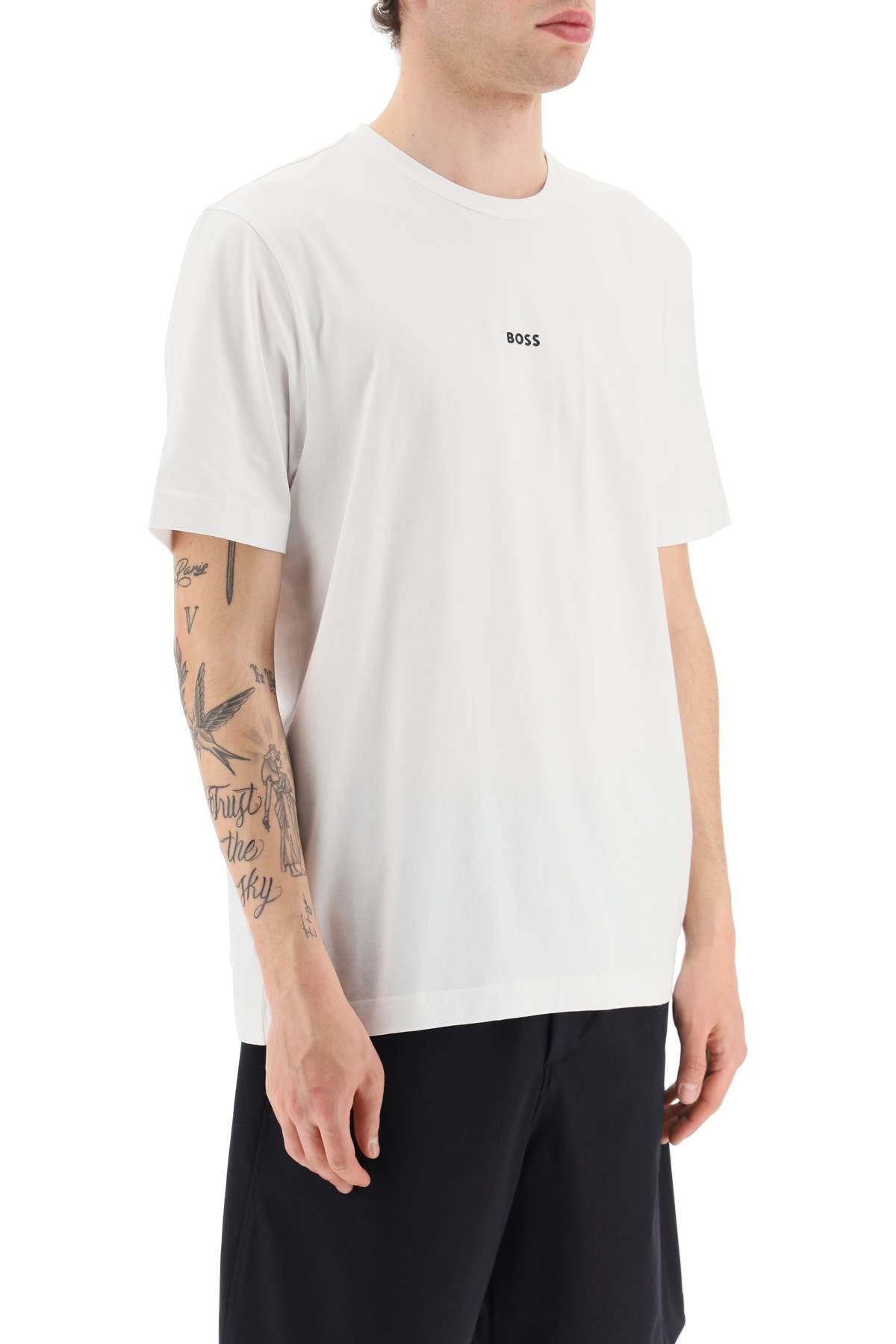 Tchup Relaxed Fit T-shirt  - White