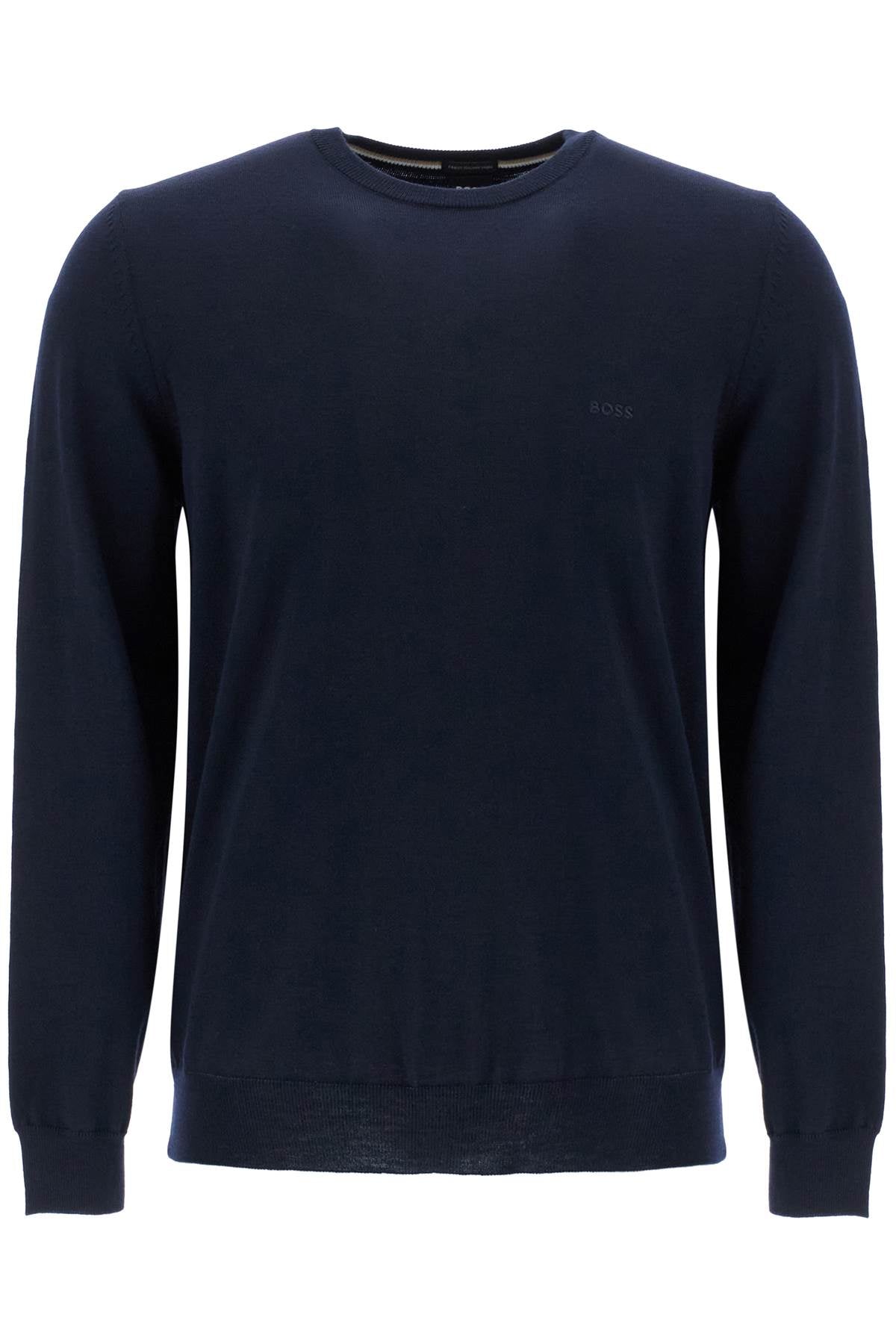 'botto' Light Wool Sweater  - Blue