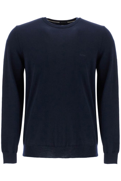 'botto' Light Wool Sweater  - Blue