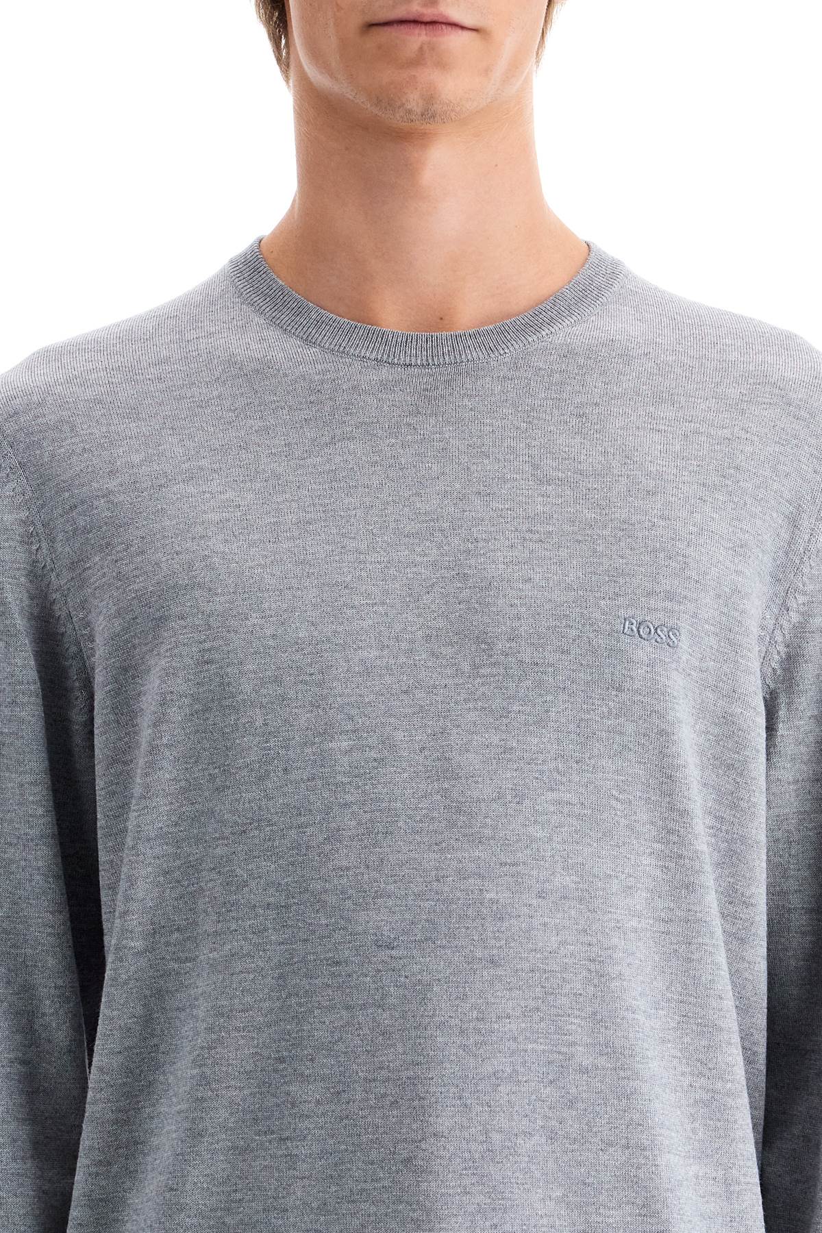 'botto' Light Wool Sweater  - Grey