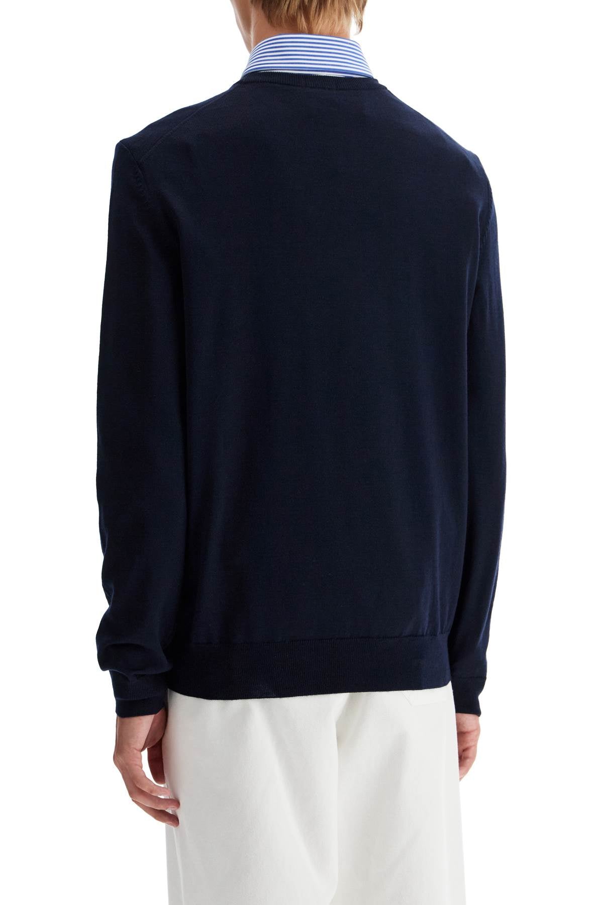 'botto' Light Wool Sweater  - Blue