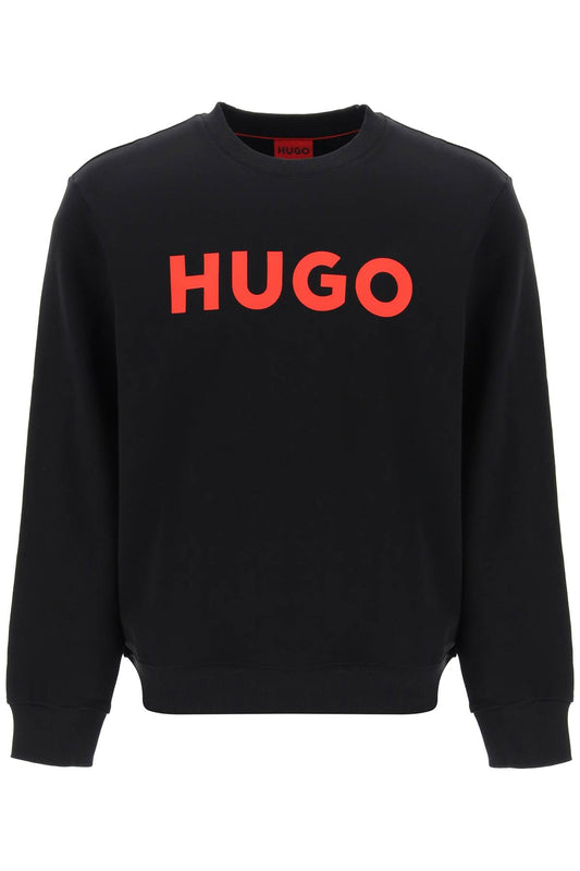 Logo Print Sweatshirt  - Black