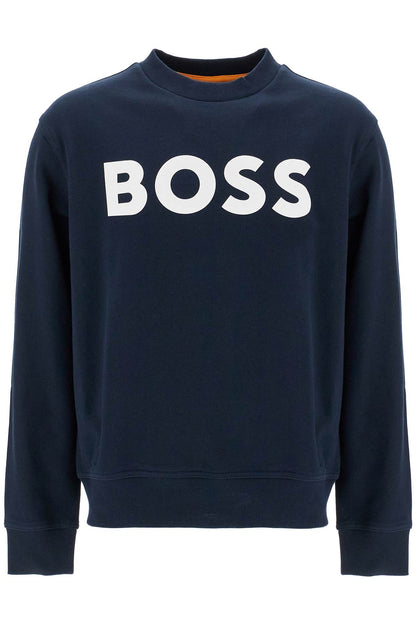 Webasiccrew Logo Sweatshirt  - Blue