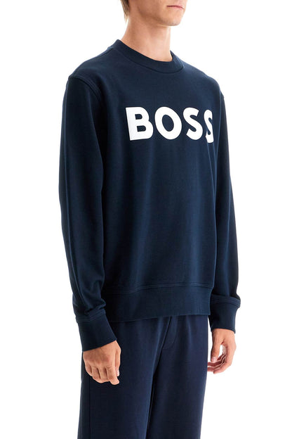 Webasiccrew Logo Sweatshirt  - Blue