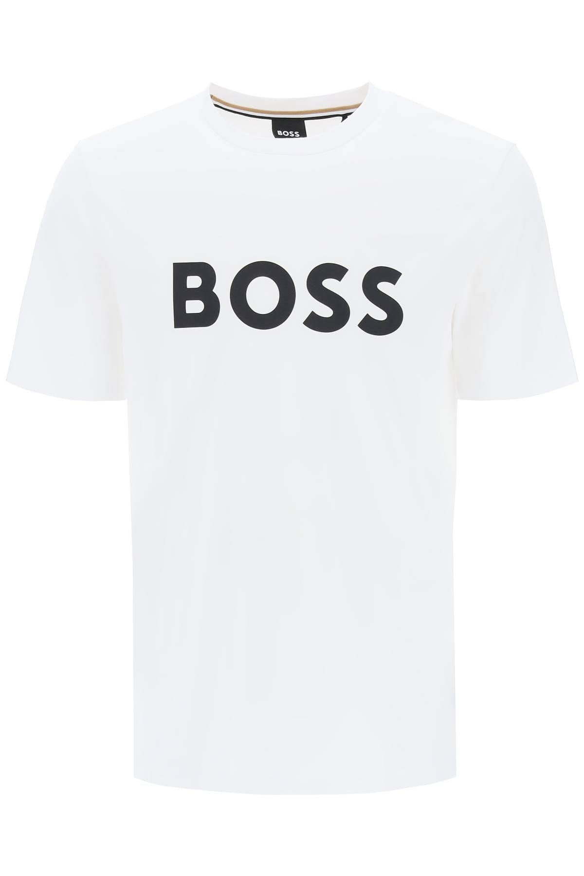 Tiburt 354 Logo Print T-shirt  - White