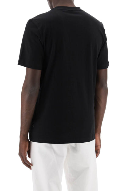 Tiburt 354 Logo Print T-shirt  - Black