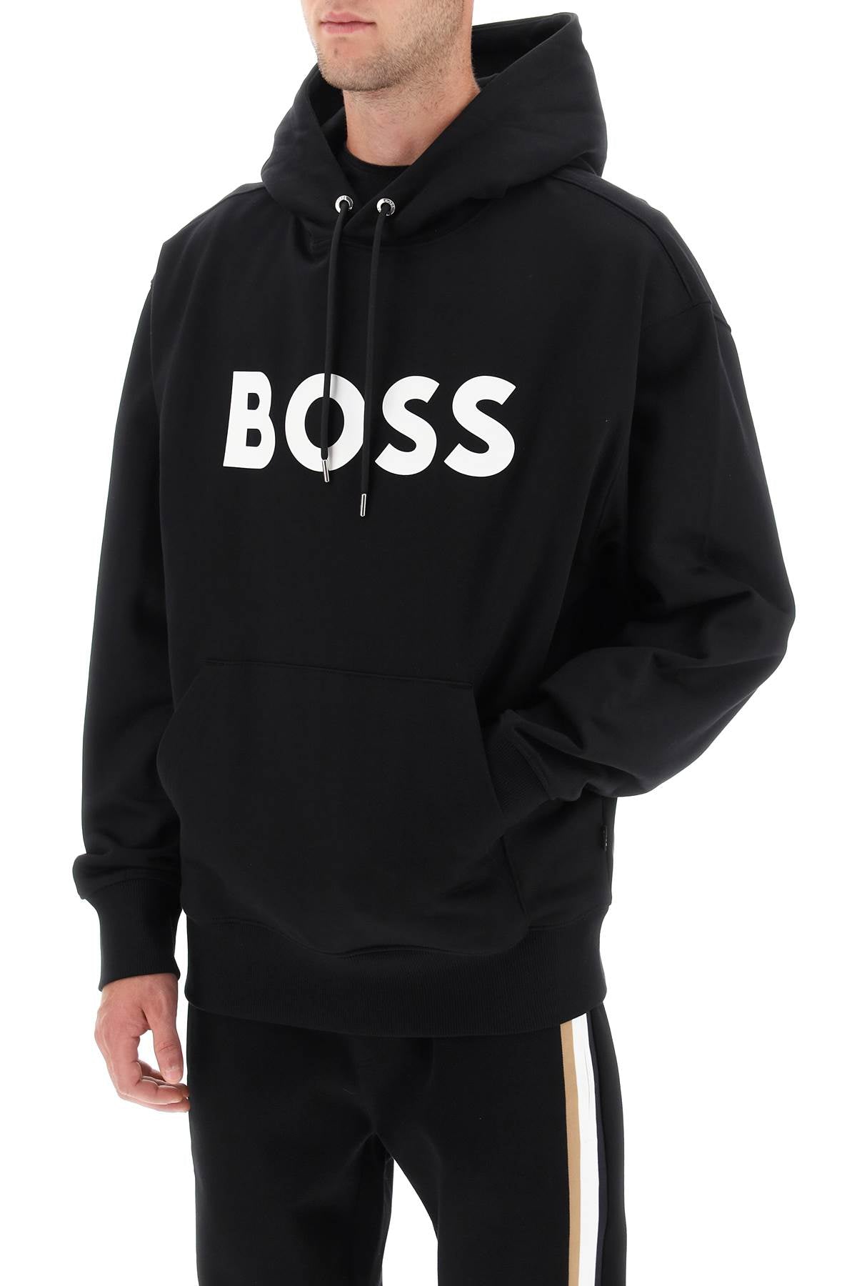 Sullivan Logo Hoodie  - Black