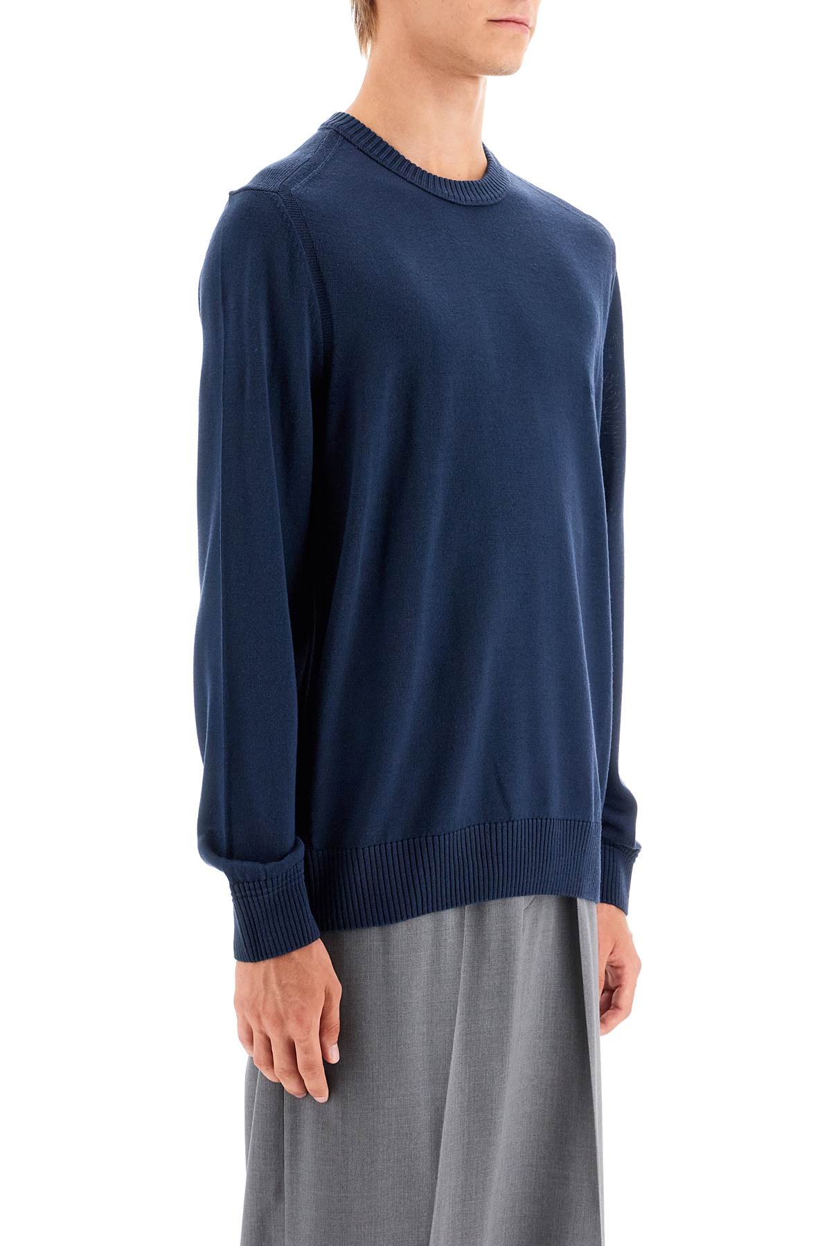 'avac Wool Blend Pullover  - Blue