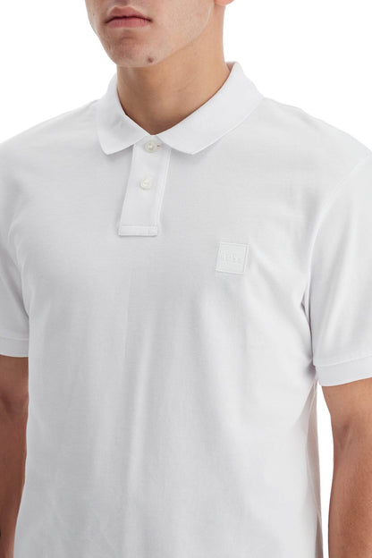 Slim Fit Passenger Polo Shirt  - White