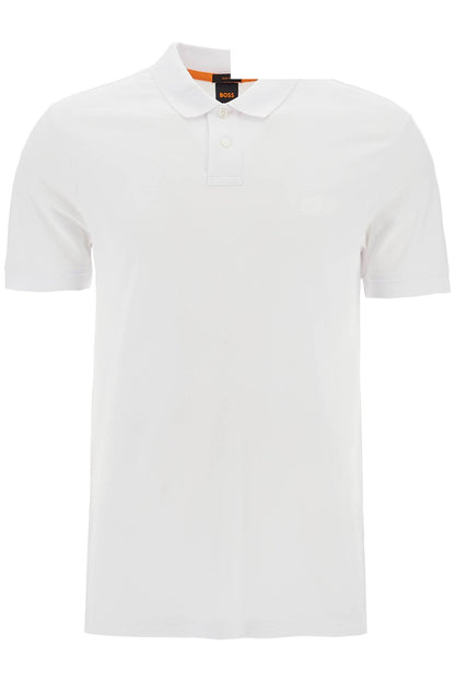 Slim Fit Passenger Polo Shirt  - White