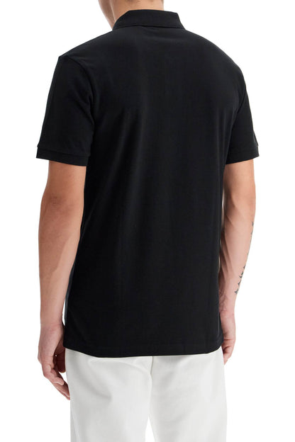 Slim Fit Passenger Polo Shirt  - Black