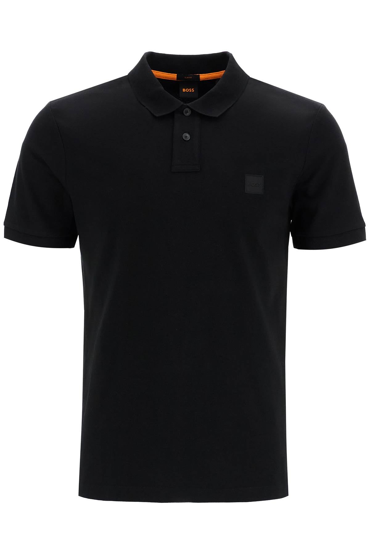 Slim Fit Passenger Polo Shirt  - Black