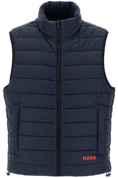 Padded Brentino Vest  - Blue