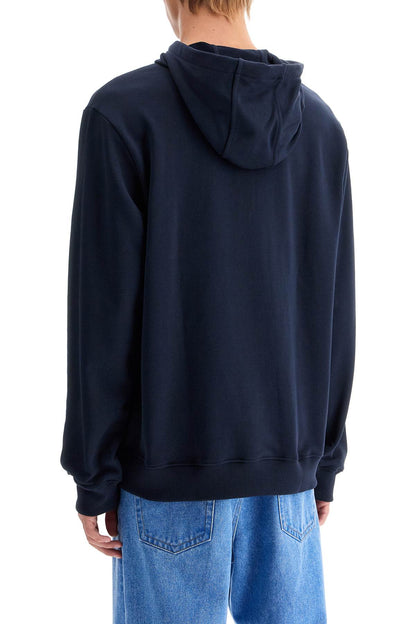 Sweatshirt With Hood  - Blue