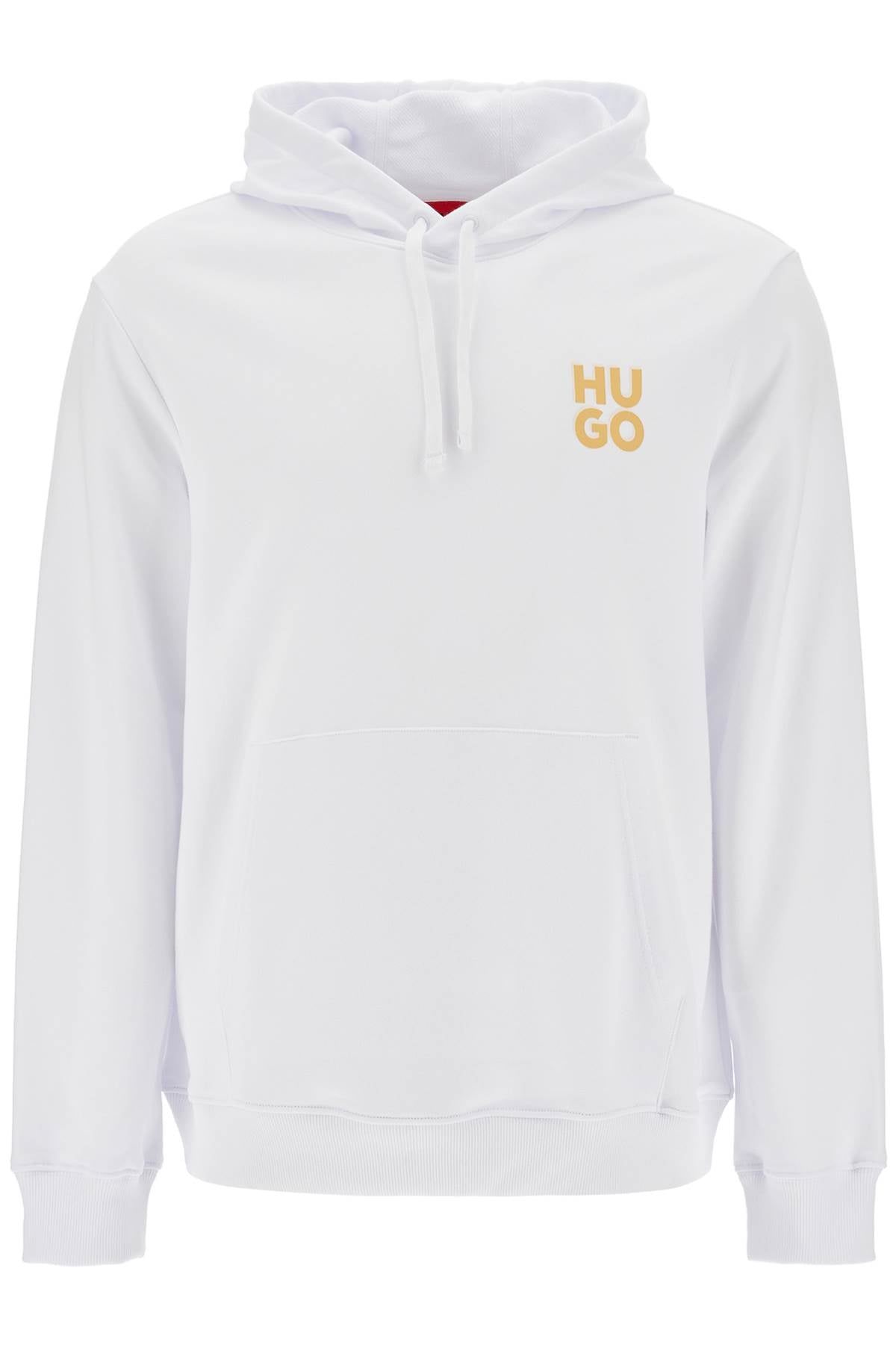 Sweatshirt With Hood  - White