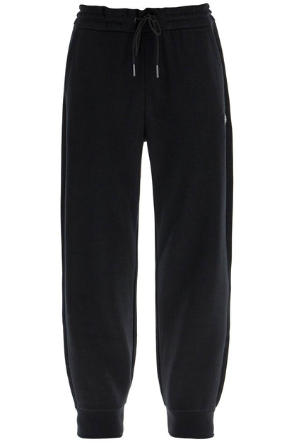 Jogger Pants With Double Monogram  - Black