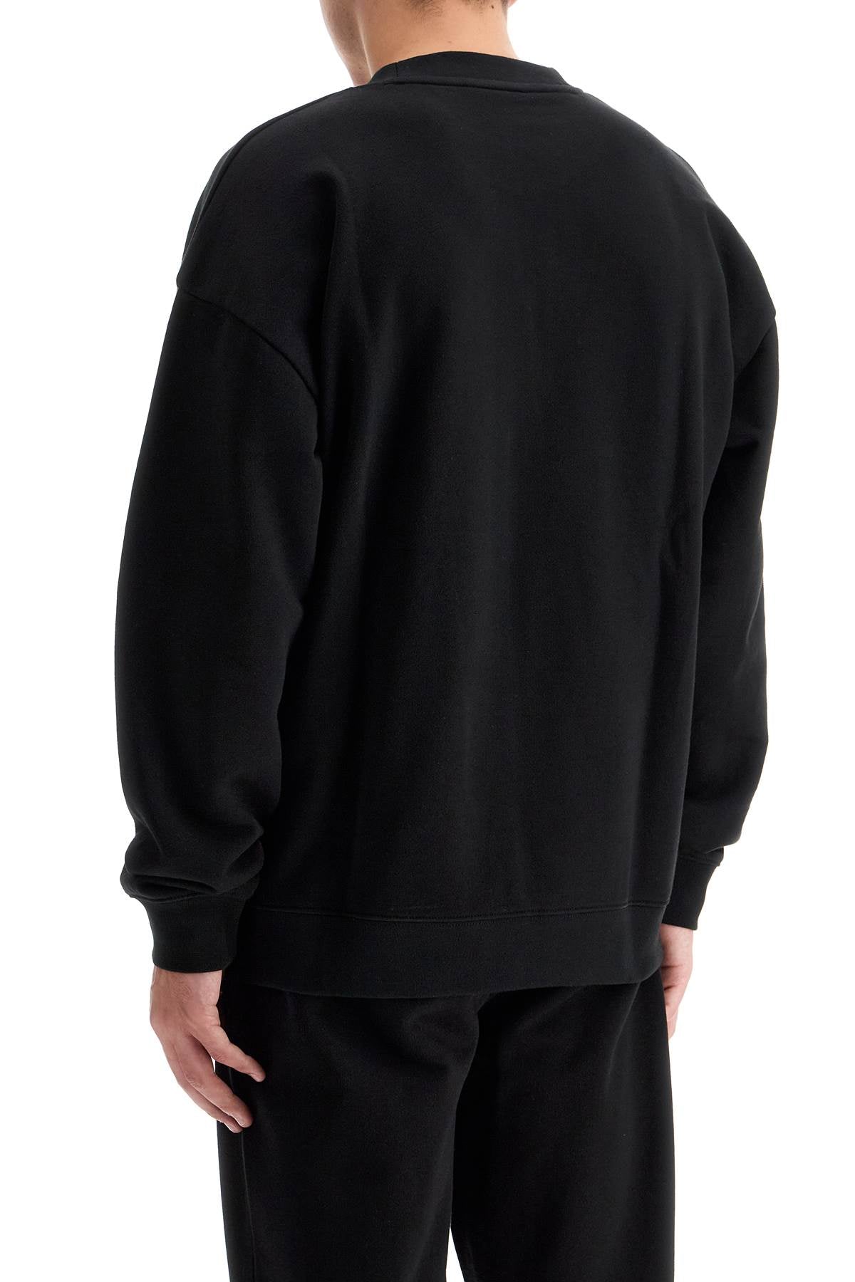 Logo Crewneck Sweatshirt  - Black