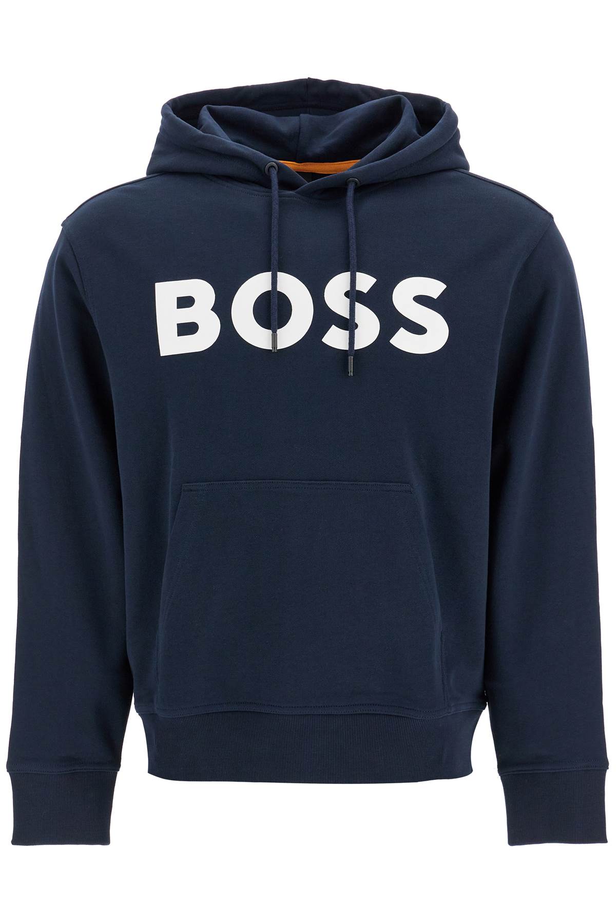 Hooded Sweatshirt With  - Blue