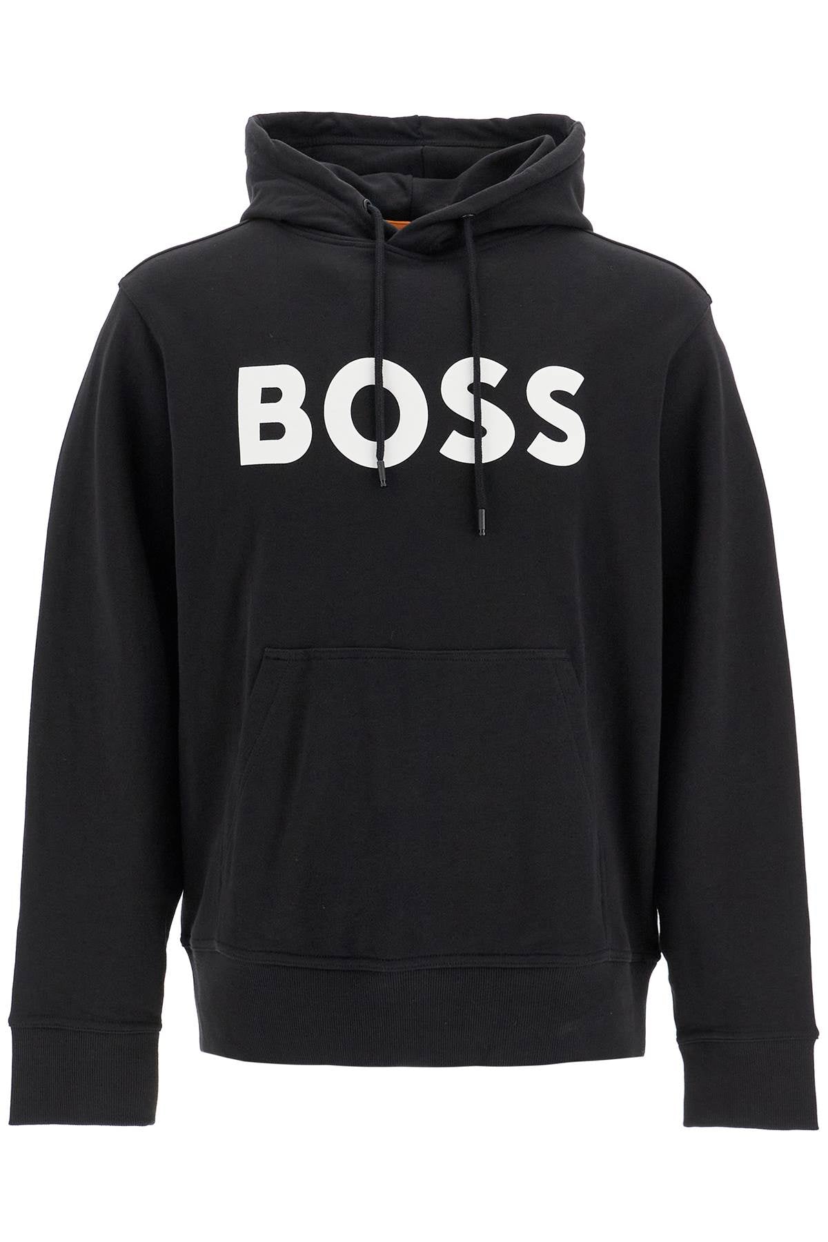 Hooded Sweatshirt With  - Black