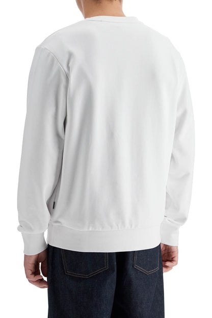 Crewneck Sweatshirt With Logo  - White